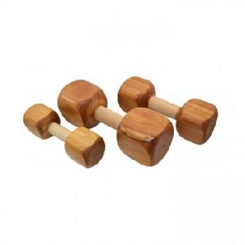 WOODEN DUMBELL (LARGE)